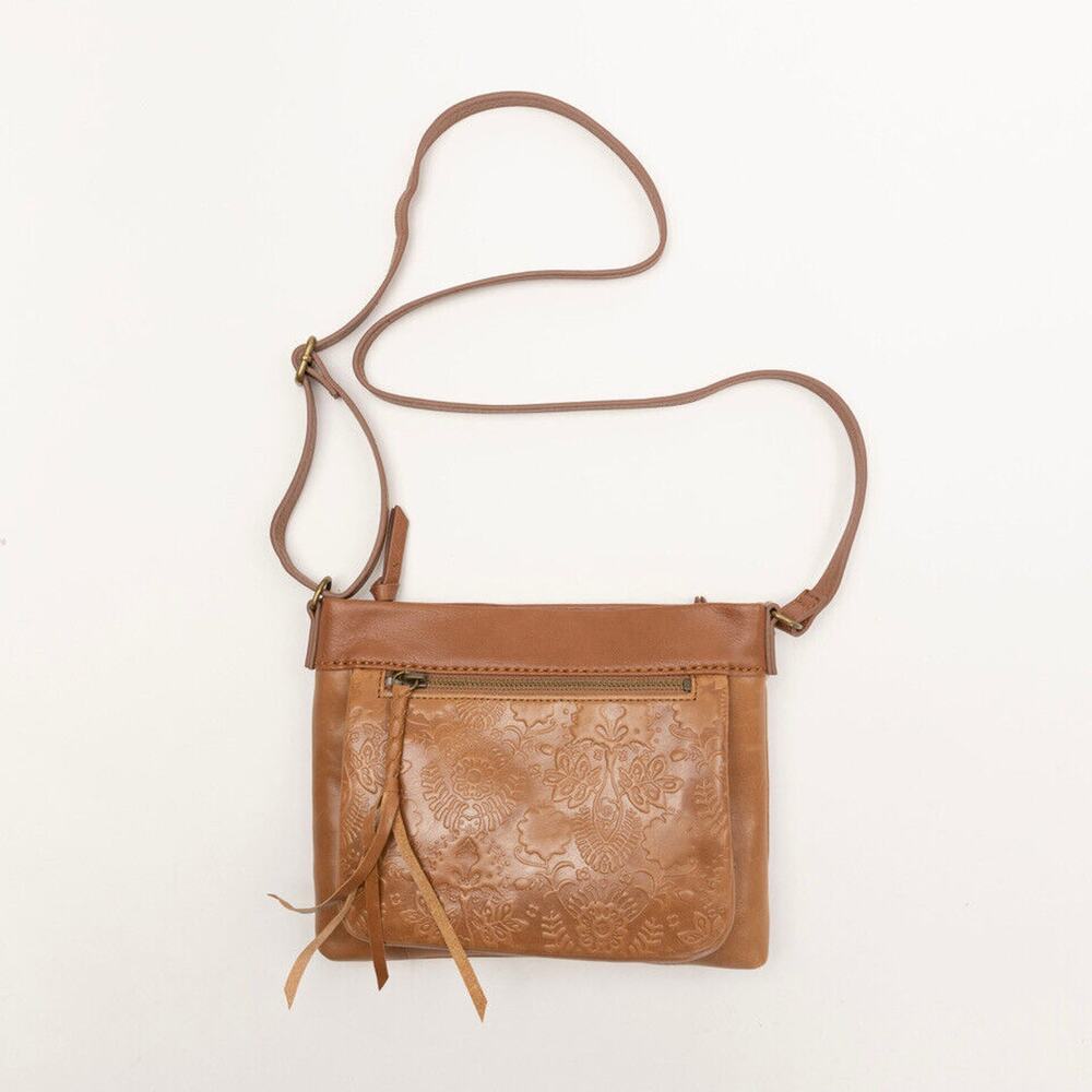 The Sak Sanibel Minibag Tobacco Floral (Pre-owned/as pictured)
